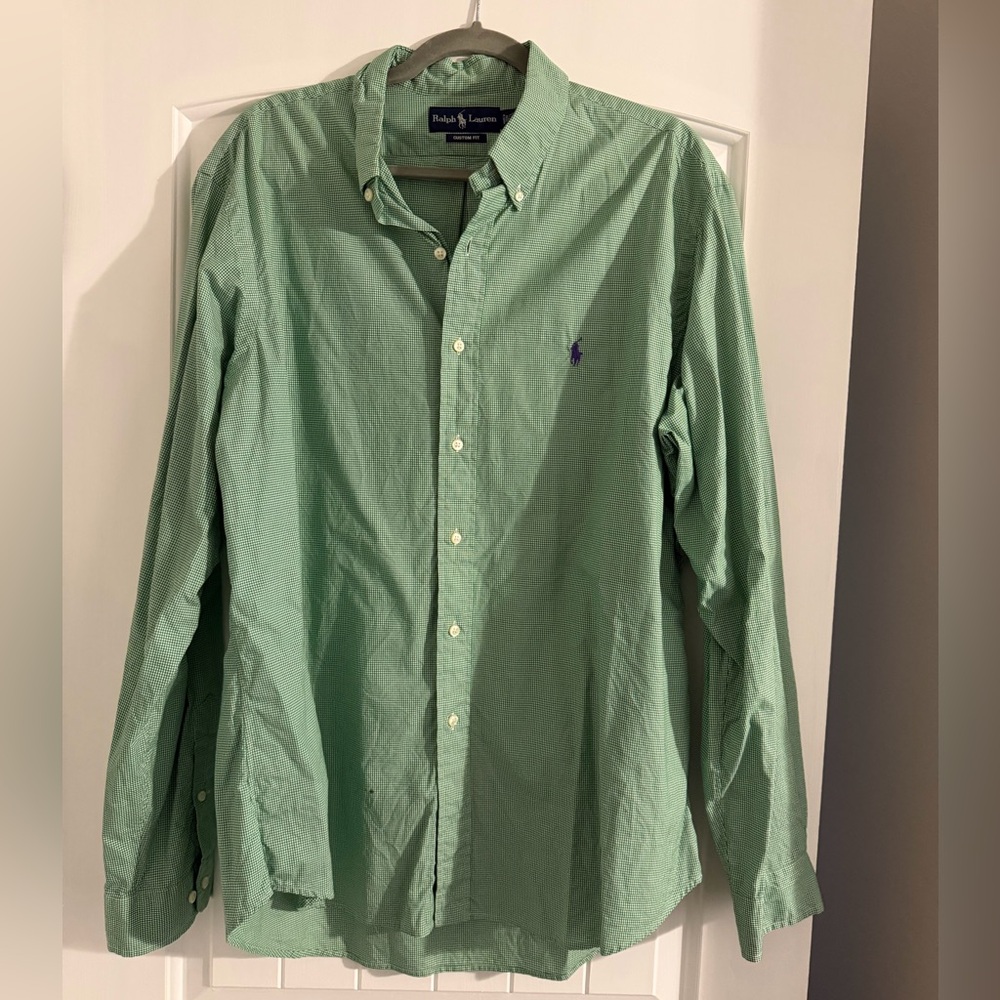 Ralph Lauren Mint Green Casual Shirt